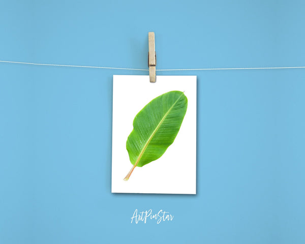 Banana leaf Botanical Garden Customized Greeting Card