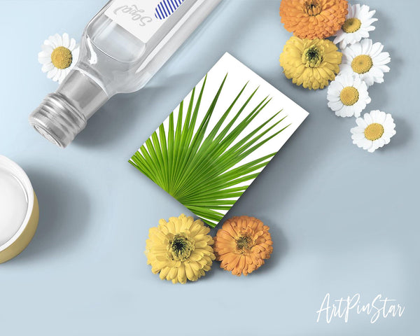 Palm Leaf Botanical Garden Customized Greeting Card