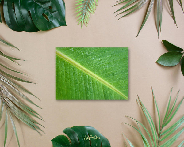 Banana leaf Botanical Garden Customized Greeting Card