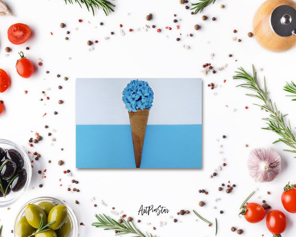 Green Apple Slice in Half Food Customized Gift Cards