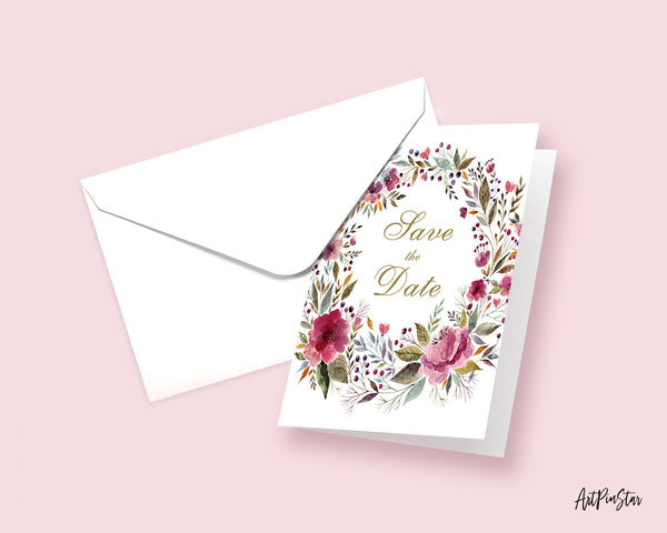 Love The Date Happiness Quote Customized Greeting Cards