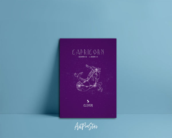 Astrology Capricorn Prediction Yearly Horoscope Art Customized Gift Cards