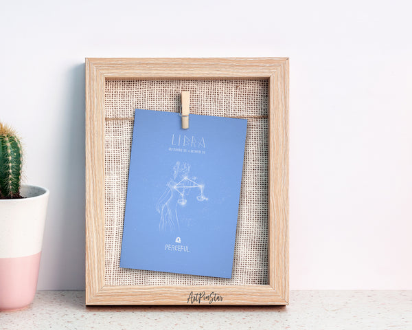 Astrology Libra Prediction Yearly Horoscope Art Customized Gift Cards