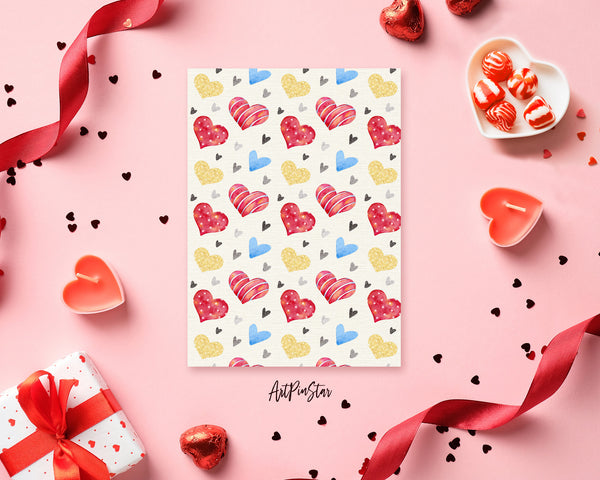 Happy Valentine's Day Customized Greeting Card