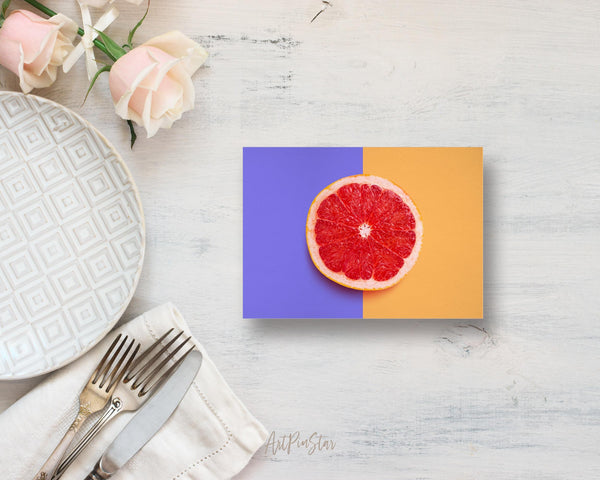 Avocado Slice in Half Food Customized Gift Cards