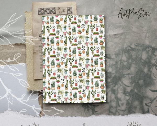Potted Plants Botanical Garden Customized Greeting Card