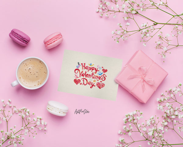Happy Valentine's Day Customized Greeting Card
