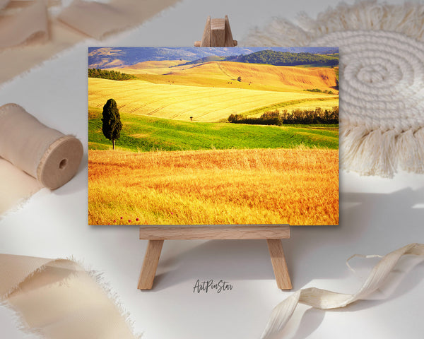 Tuscany Autumn, Italy Landscape Custom Greeting Cards