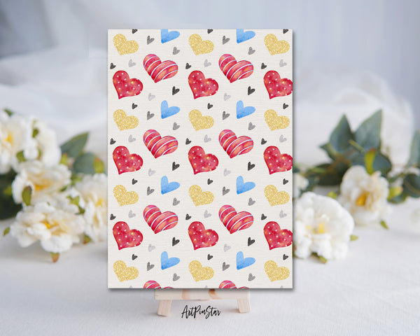 Happy Valentine's Day Customized Greeting Card
