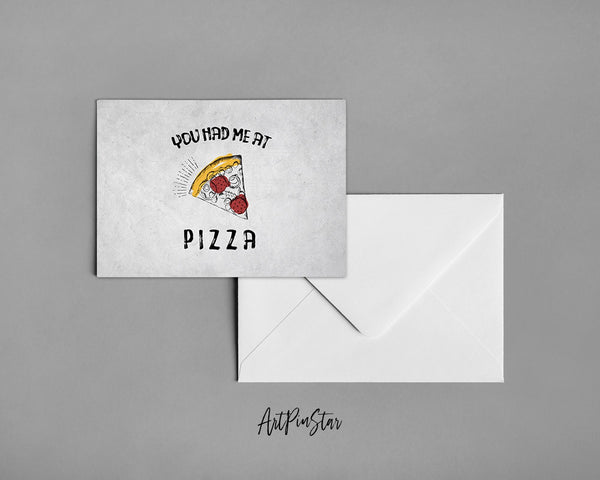 You are the apple of my pie Food Customized Gift Cards
