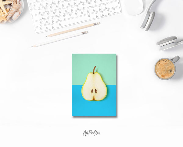 Lime Slice in Half Food Customized Gift Cards