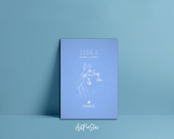 Astrology Libra Prediction Yearly Horoscope Art Customized Gift Cards