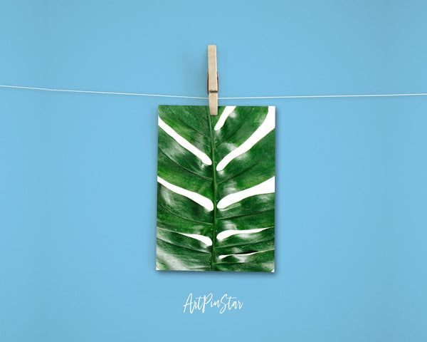 Tropical Palm Leaf Botanical Garden Customized Greeting Card
