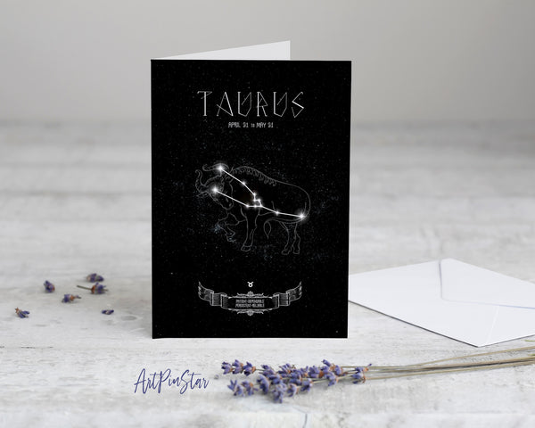 Astrology Taurus Prediction Yearly Art Horoscope Customized Gift Cards