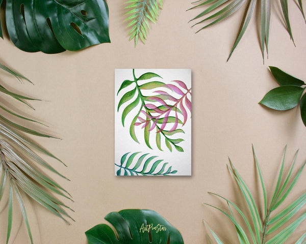 Jungle Element Botanical Garden Customized Greeting Card