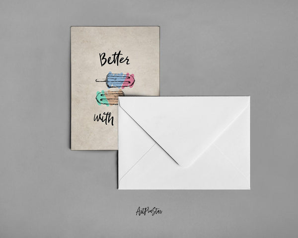 Better with you Food Customized Gift Cards