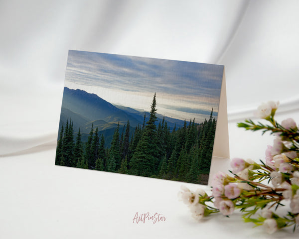 Olympic National Park, Washington Landscape Custom Greeting Cards