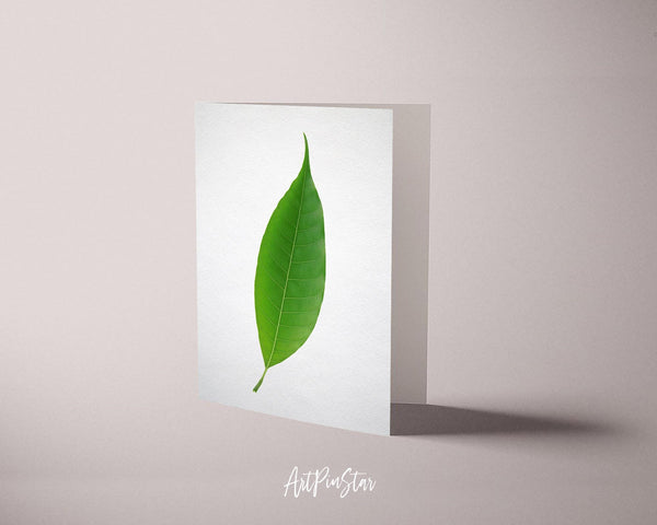 Green Leaf Botanical Garden Customized Greeting Card