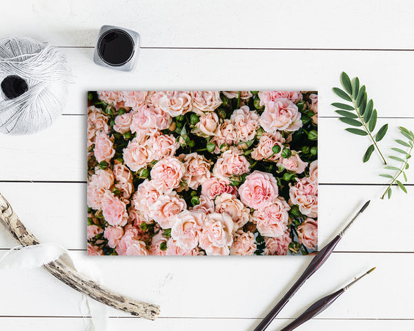 Rose Flower Photo Art Customized Gift Cards