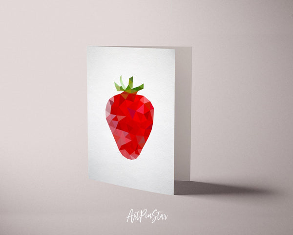 Strawberry Food Customized Gift Cards