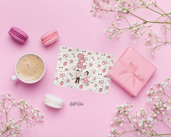 Love & Valentine's Day Customized Greeting Card