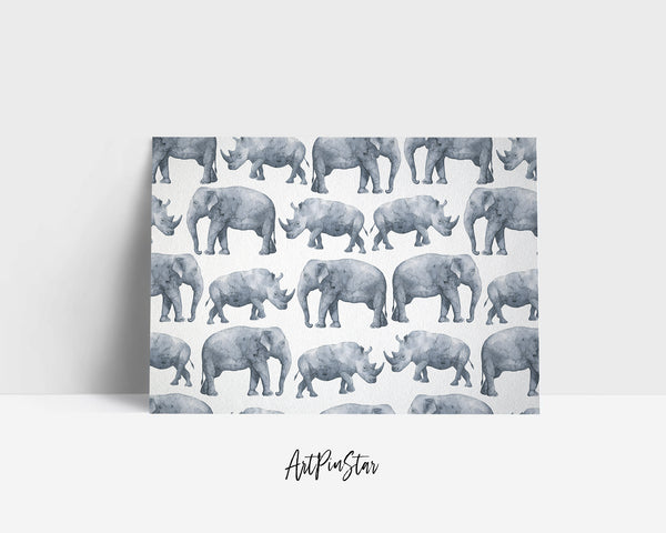Safari Elephant Animal Greeting Cards