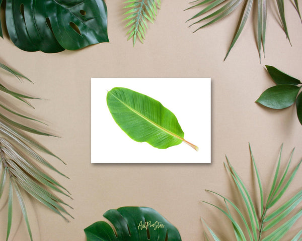 Banana leaf Botanical Garden Customized Greeting Card