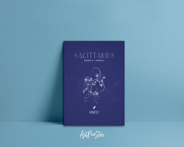 Astrology Sagittarius Prediction Yearly Horoscope Art Customized Gift Cards