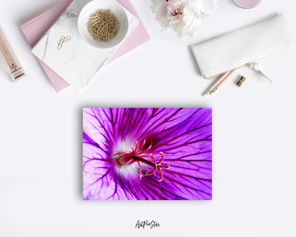 Cranesbill Geranium Flower Photo Art Customized Gift Cards