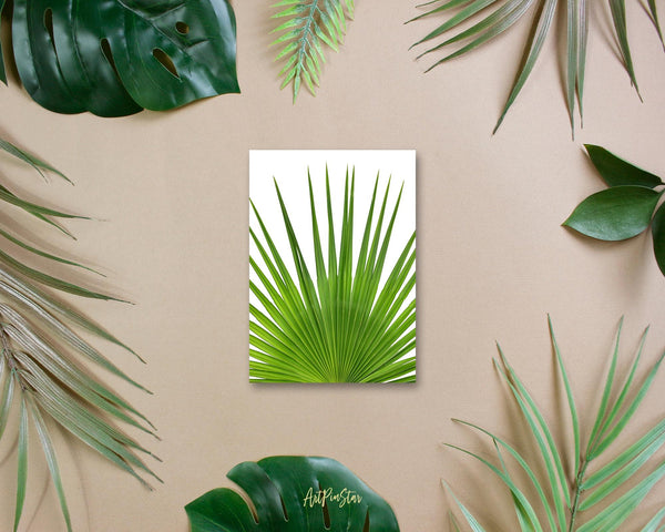 Palm Leaf Botanical Garden Customized Greeting Card