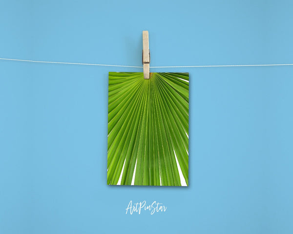 Palm Leaf Botanical Garden Customized Greeting Card