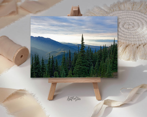 Olympic National Park, Washington Landscape Custom Greeting Cards