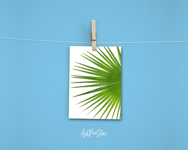 Palm Leaf Botanical Garden Customized Greeting Card