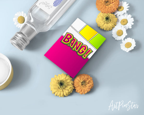 Bang! Energy Quote Customized Greeting Cards