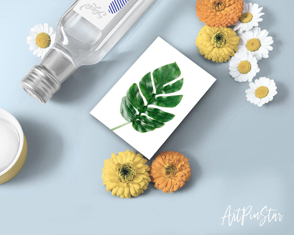 Tropical Palm Leaf Botanical Garden Customized Greeting Card
