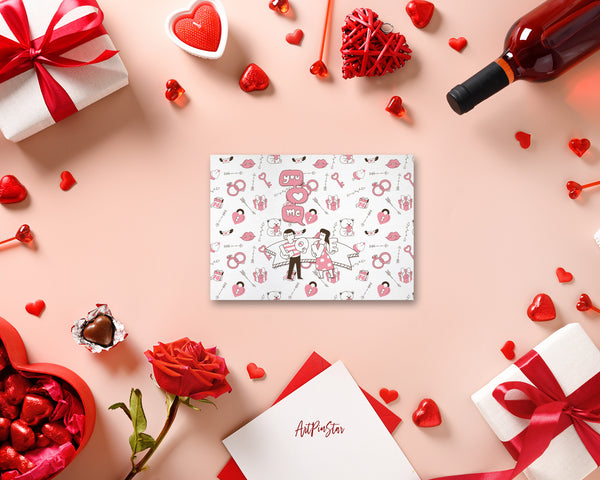 Love & Valentine's Day Customized Greeting Card