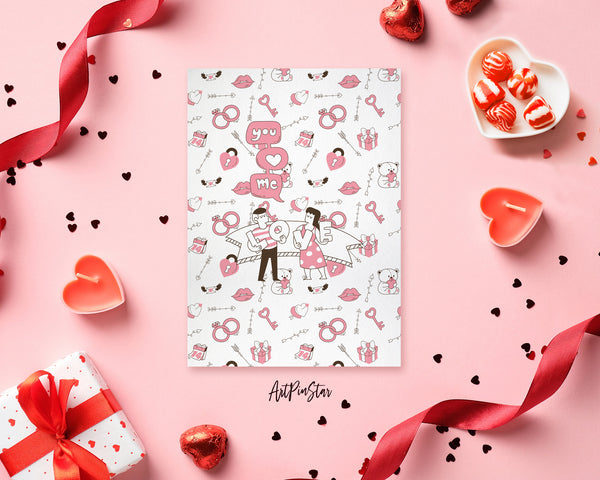 Love & Valentine's Day Customized Greeting Card
