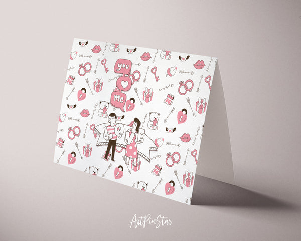 Love & Valentine's Day Customized Greeting Card