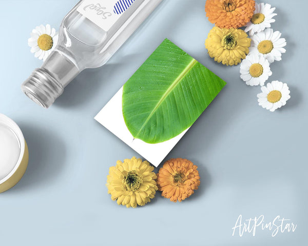 Banana leaf Botanical Garden Customized Greeting Card