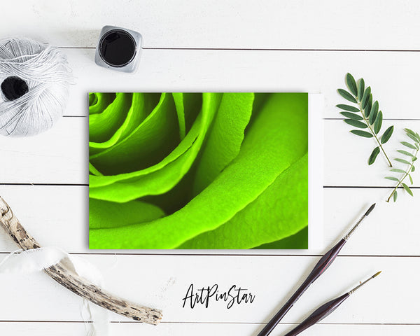 Rose Flower Photo Art Customized Gift Cards