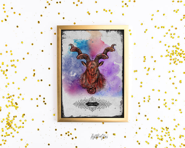 Horoscope Capricorn Prediction Yearly  Astrology Art Customized Gift Cards