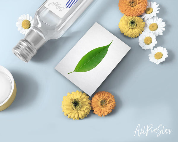 Green Leaf Botanical Garden Customized Greeting Card