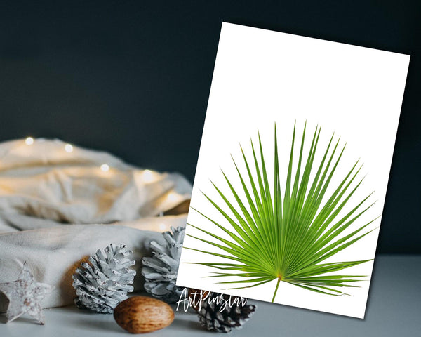 Palm Leaf Botanical Garden Customized Greeting Card