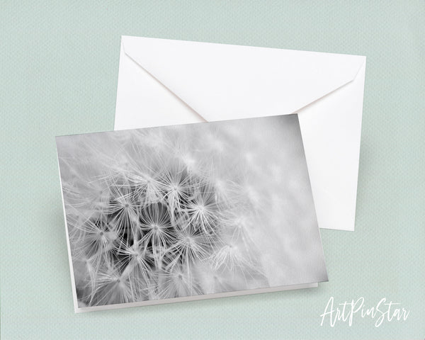Dandelion Flower Photo Art Customized Gift Cards