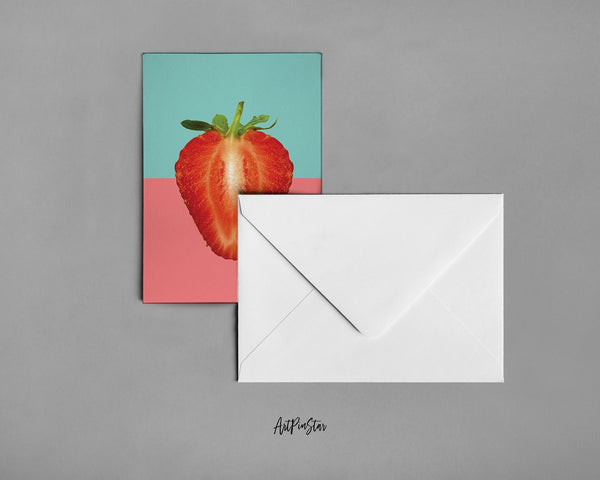 Pear Slice in Half Food Customized Gift Cards