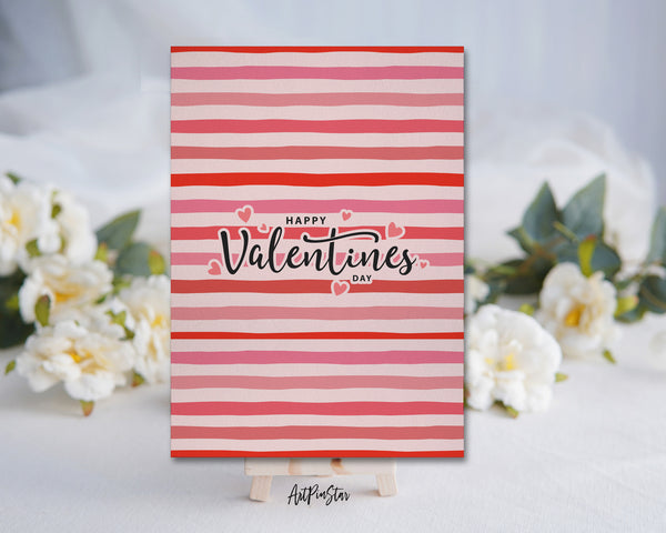 Valentine's Day Heart Customized Greeting Card