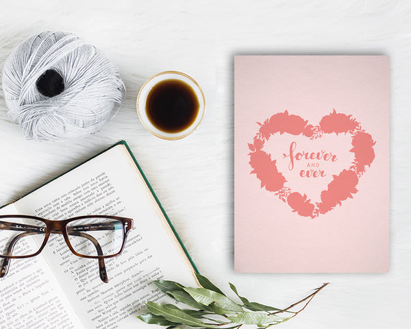 Forever and ever Friendship Customized Greeting Card