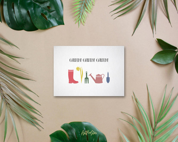 Garden Garden Garden Botanical Garden Customized Greeting Card
