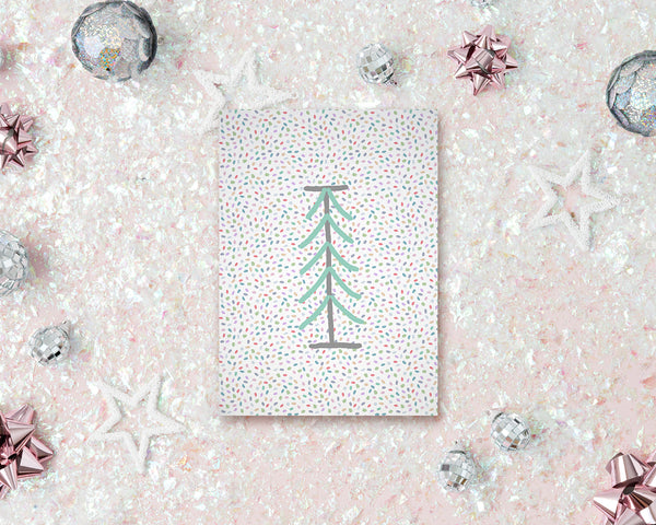 Alphabet Forest Letter I Animal Monogram Note Cards