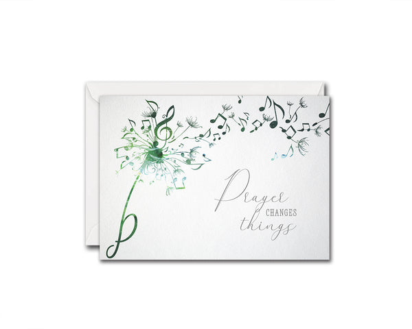 Inspiring Music Quote Letter P Symbol Prayer changes things